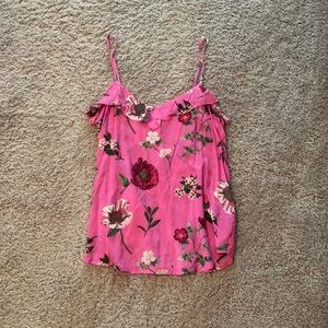 Floral tank top